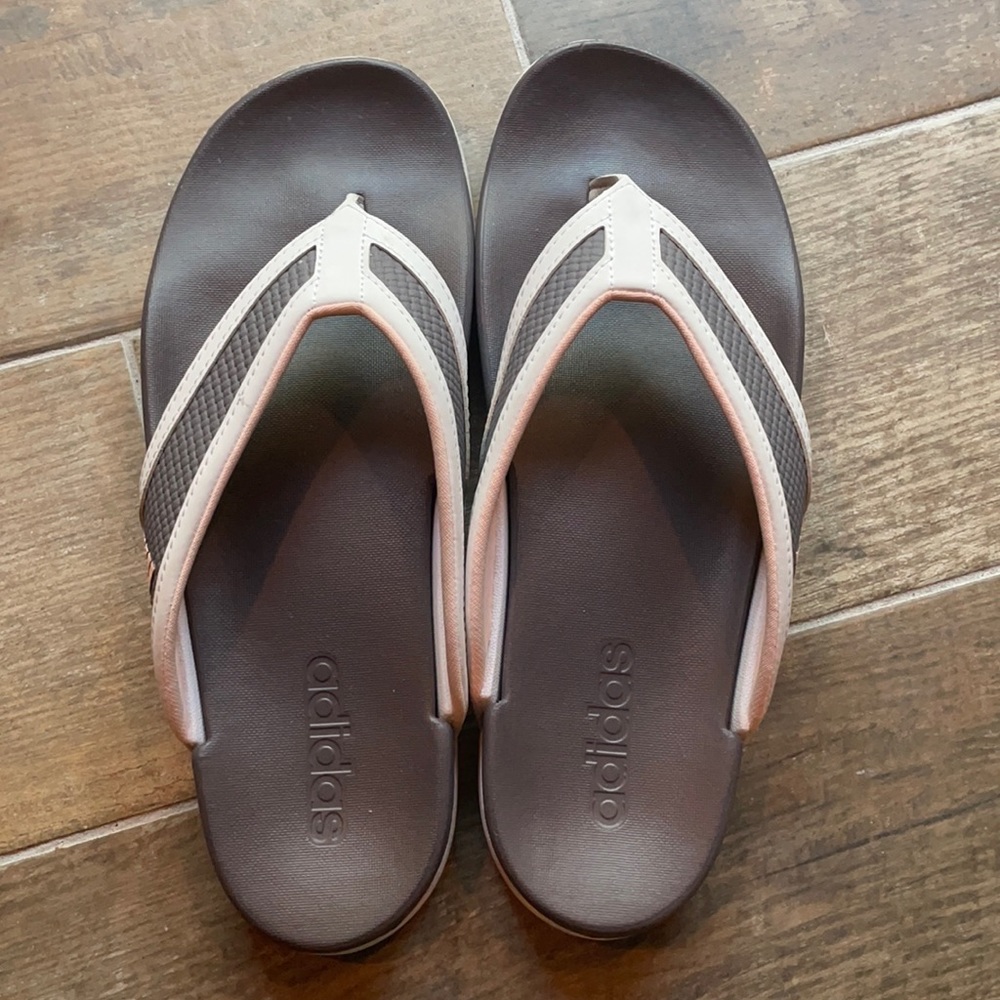 Adidas flip flops